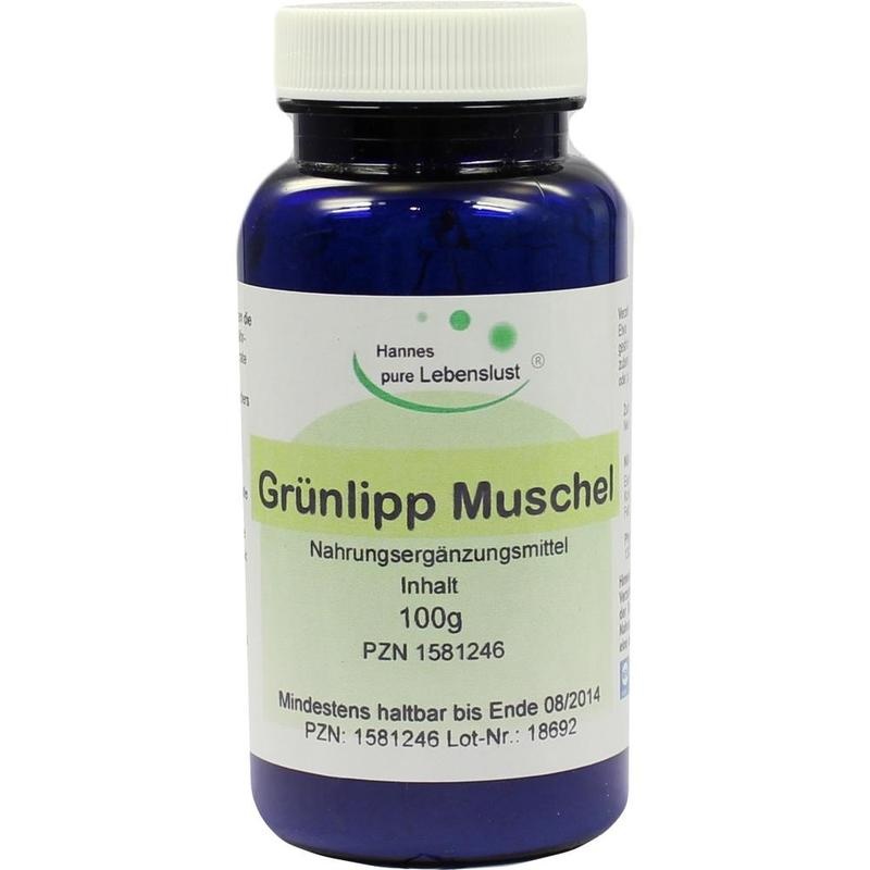 GRÜNLIPPMUSCHEL PULVER