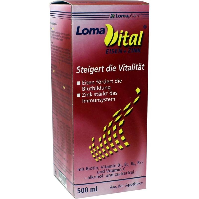 LOMAVITAL Eisen+Zink flüssig