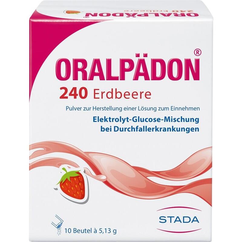ORALPÄDON 240 Erdbeere Btl. Pulver