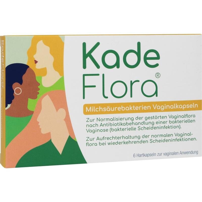 KADEFLORA Milchsäurebakterien Vaginalkapseln